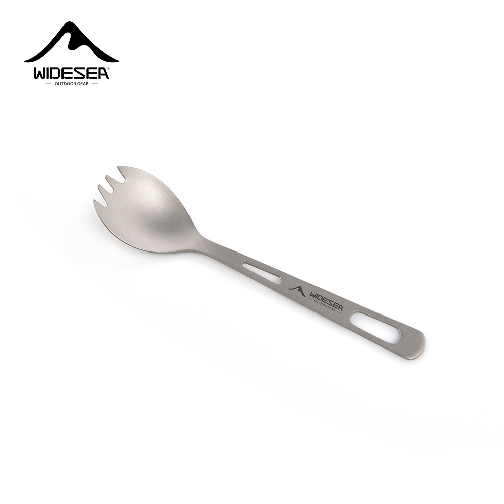 Camping Cooking Cutlery Set - Widesea 캠핑 요리 세트 스포크 티타늄