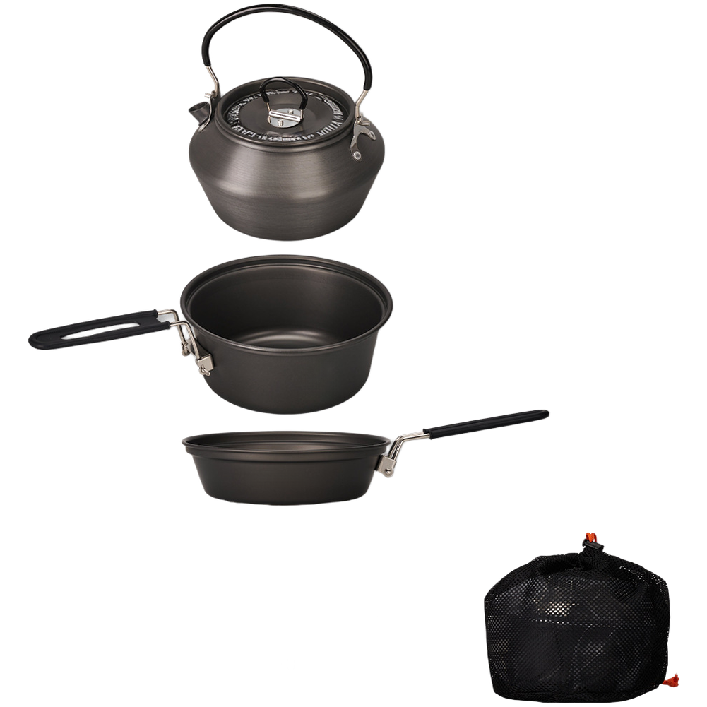 Camping Lightweight Cooking Pot - 경량 알루미늄 합금 캠핑 조리기구 세트