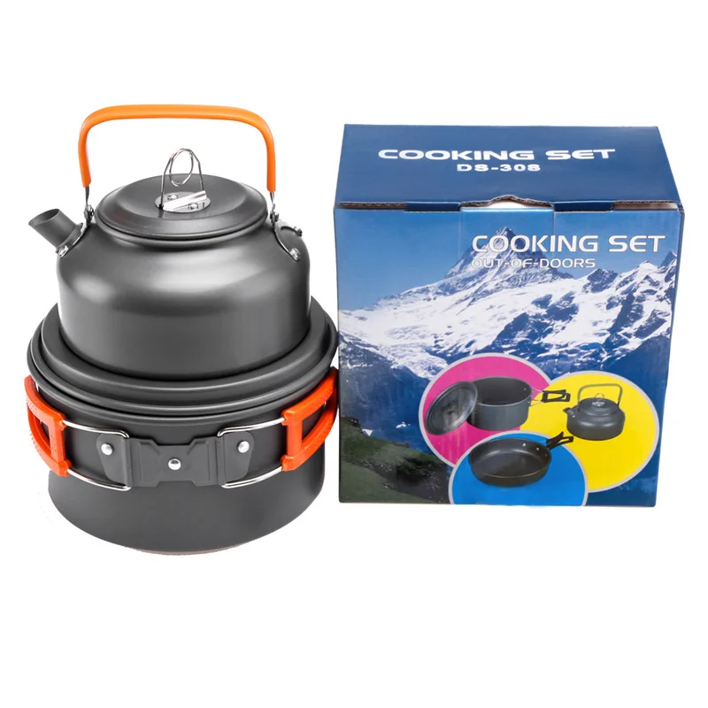 Camping Cooking Kettle - 야외 냄비 팬 주전자 캠핑 조리기구