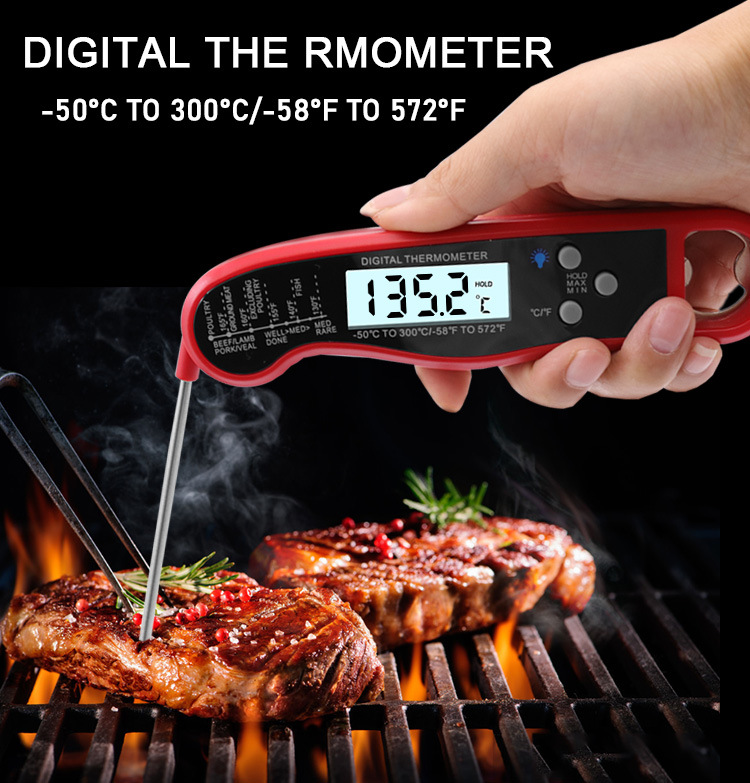 Meat Thermometer Camp - 밝은 고기 온도계 dropshipping, 소싱으로 바베큐