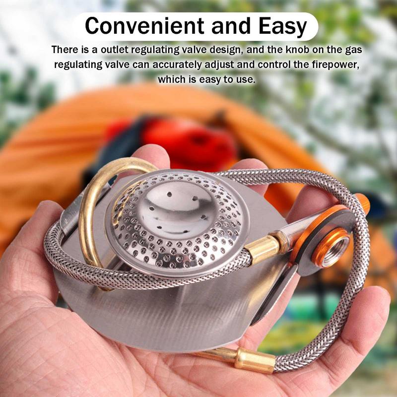 Camping Cooking No Gas - 야외 캠핑 가스 스토브, 스테인레스 스틸