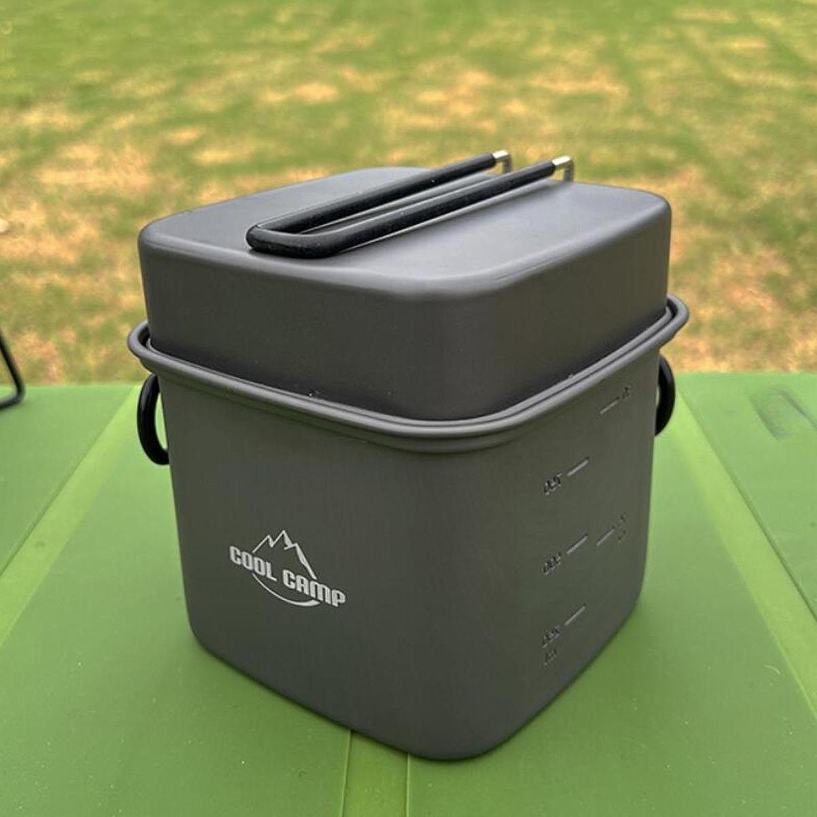 Camping Lightweight Cooking Pot - 캠핑 조리기구 세트 프라이팬 여행용 경량