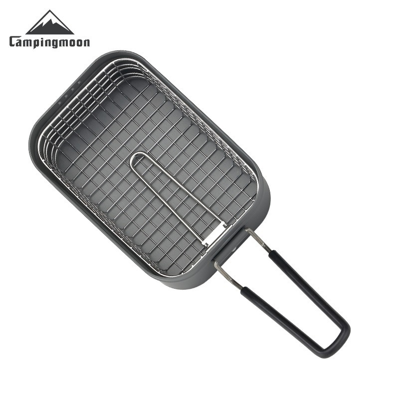 Camping Cooking Tin - CAMPINGMOON S-1218 야외 캠핑 접이식 스테인레스