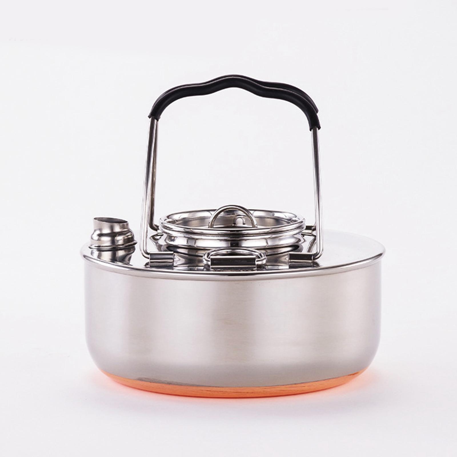 요리용 휴대용 주전자, 야외 바베큐 및 낚시용 경량 티 - Camping Lightweight Cooking Pot 리뷰 및 가격