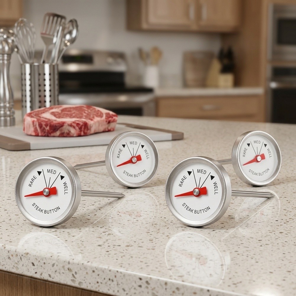 4개입 휴대용 고기 온도계: BBQ 그릴용, 즉시 측정 - Meat Thermometer Camp 리뷰 및 가격
