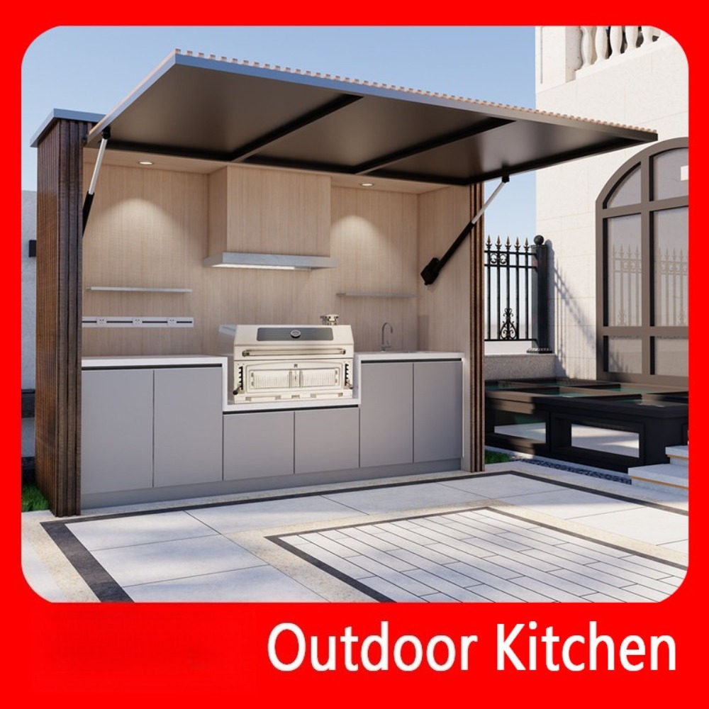 이동식 야외 주방 아일랜드 접이식 바베큐 그릴 스테이션 - Camping Cooking Dining Set 리뷰 및 가격