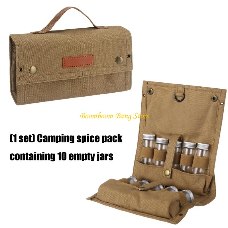 270C 접는 캔버스 향신료 가방 배낭 여행 및 굽고  - Spice Kit Compact 리뷰 및 가격