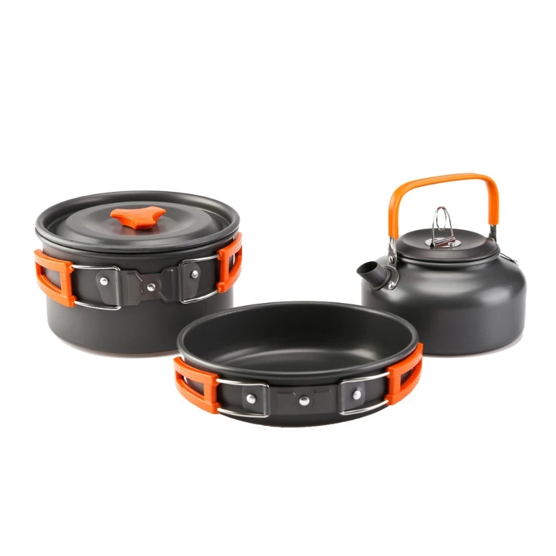 야외 냄비 팬 주전자 캠핑 조리기구 키트 하이킹 피크닉 - Camping Cooking Kettle 리뷰 및 가격