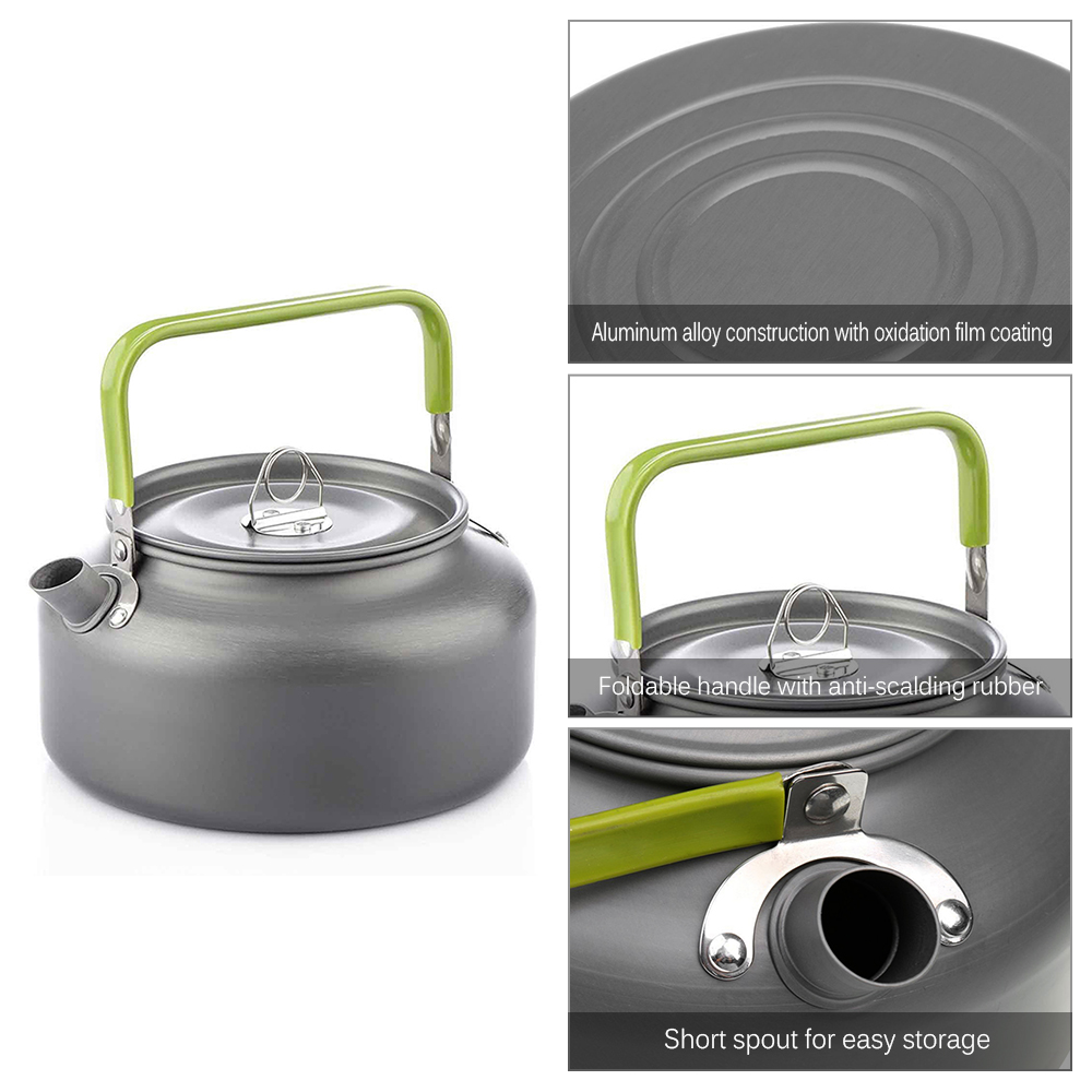 휴대용 야외 물 주전자 물 주전자 주전자 커피 주전자  - Camping Cooking Kettle 리뷰 및 가격