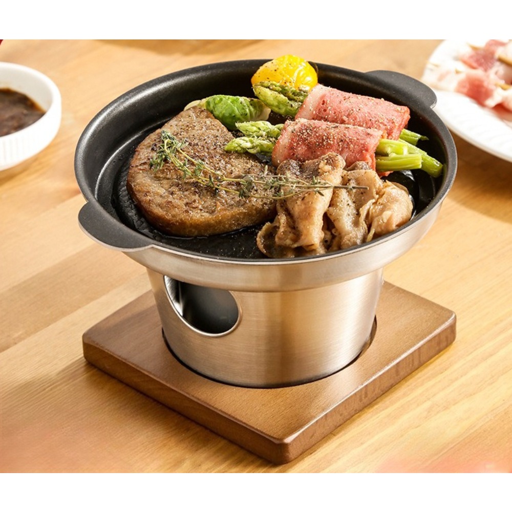 미니 바베큐 한국식 탁상 바베큐 논스틱 탁상 일본식 요 - Japanese Camping Cooking 리뷰 및 가격