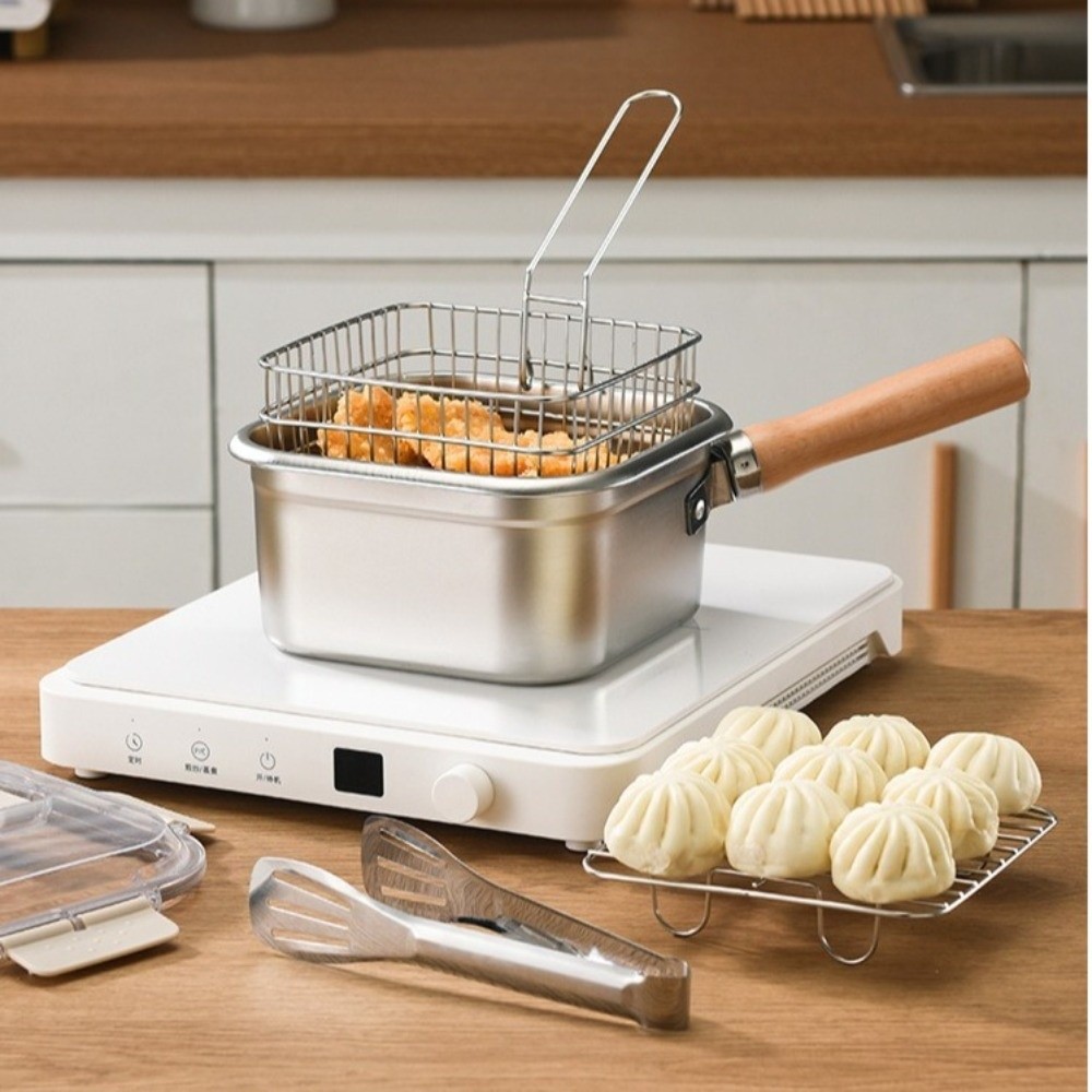 휴대용 스테인리스 프라이팬 사각형 논스틱 조리용 냄비  - Camping Cooking Kettle 리뷰 및 가격