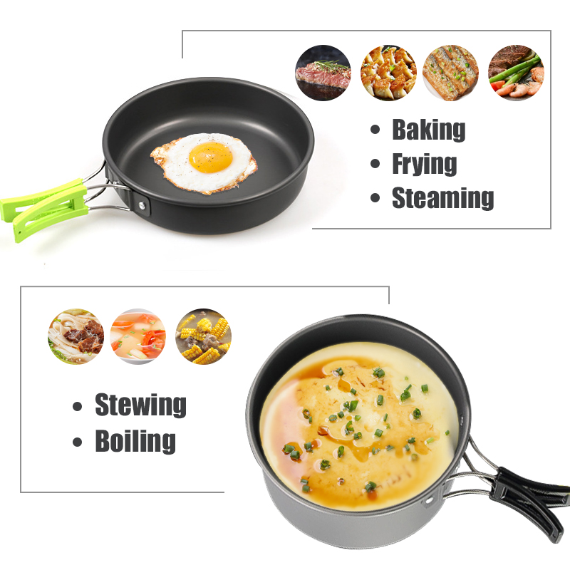 WESTTUNE 캠핑 조리기구 키트 알루미늄 야외 휴대 - Camping Cooking Kettle 리뷰 및 가격
