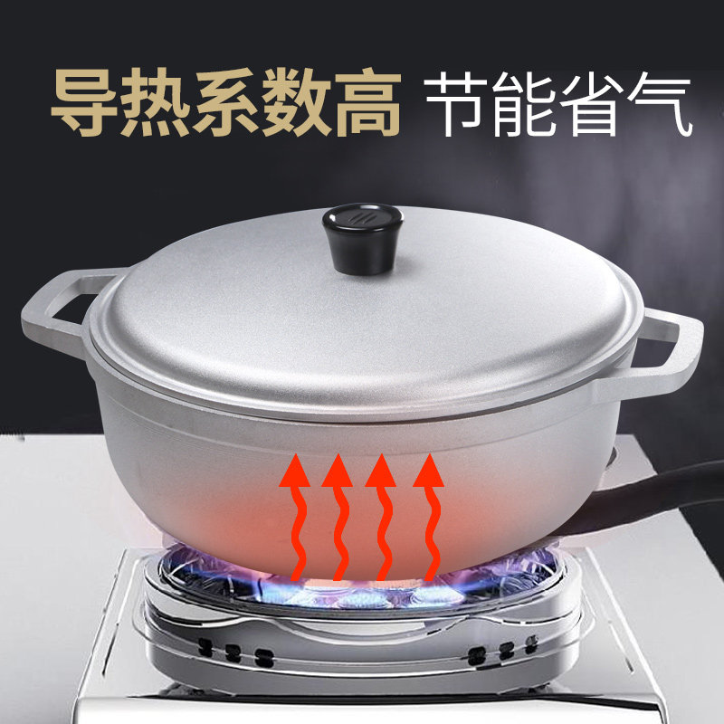가스레인지용 소형 두꺼운 알루미늄 냄비, 국, 스튜,  - Camping Lightweight Cooking Pot 리뷰 및 가격
