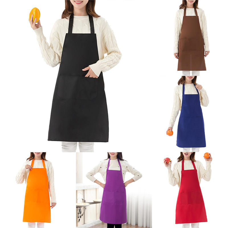 여성 남성 요리용 주방 앞치마 단색 셰프 웨이터 커피숍 - Camping Cooking Apron 리뷰 및 가격