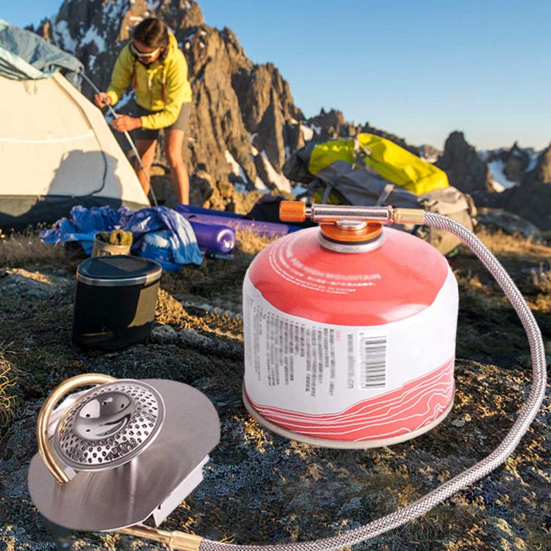 야외 캠핑 가스 스토브, 스테인레스 스틸 알파인 버너  - Camping Cooking No Gas 리뷰 및 가격