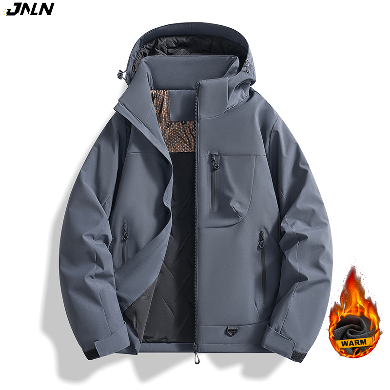 JNLN 남성 방수 플리스 재킷 그래핀 내장 겨울 방풍 - Camping Cooking Windbreak 리뷰 및 가격