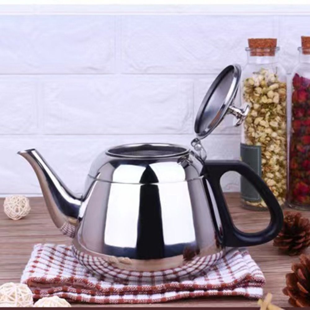 필터가 있는 스테인리스 스틸 티포트, 가볍고 휴대하기  - Camping Cooking Kettle 리뷰 및 가격