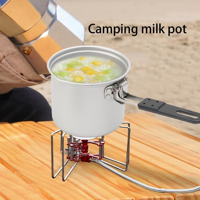 접이식 캠핑 냄비 700ml 알루미늄 합금 냄비 손잡이 - Camping Lightweight Cooking Pot 리뷰 및 가격