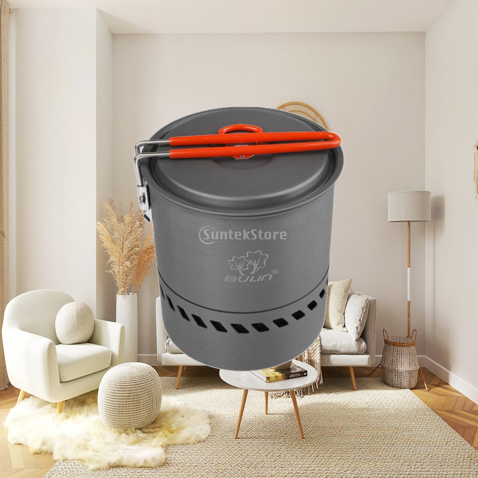 알루미늄 합금 캠핑 냄비 열교환기 야외 요리 냄비 하이 - Camping Lightweight Cooking Pot 리뷰 및 가격
