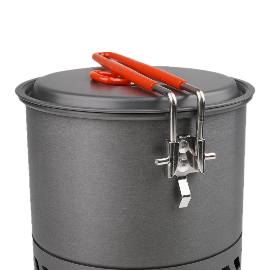 알루미늄 합금 캠핑 냄비 열교환기 야외 요리 냄비 하이 - Camping Lightweight Cooking Pot 리뷰 및 가격