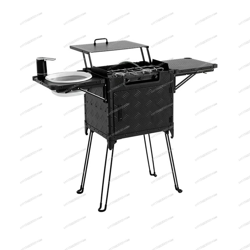휴대용 접이식 야외 캠핑 키친 박스, 캠핑 하이킹 차량 - Camping Cooking Box Set 리뷰 및 가격
