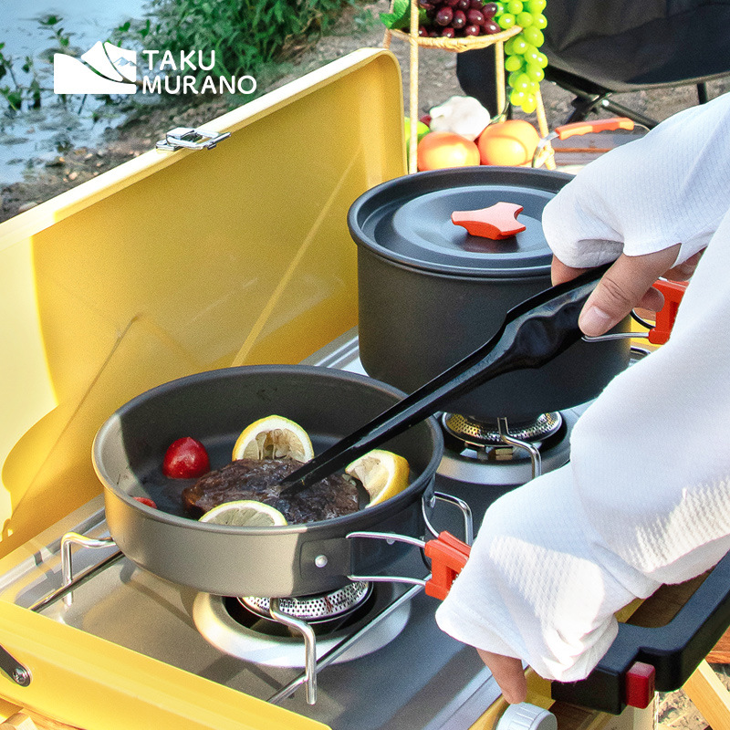 캠핑 조리기구 세트 야외용 초경량 알루미늄 냄비 주전자 - Camping Cooking Kettle 리뷰 및 가격