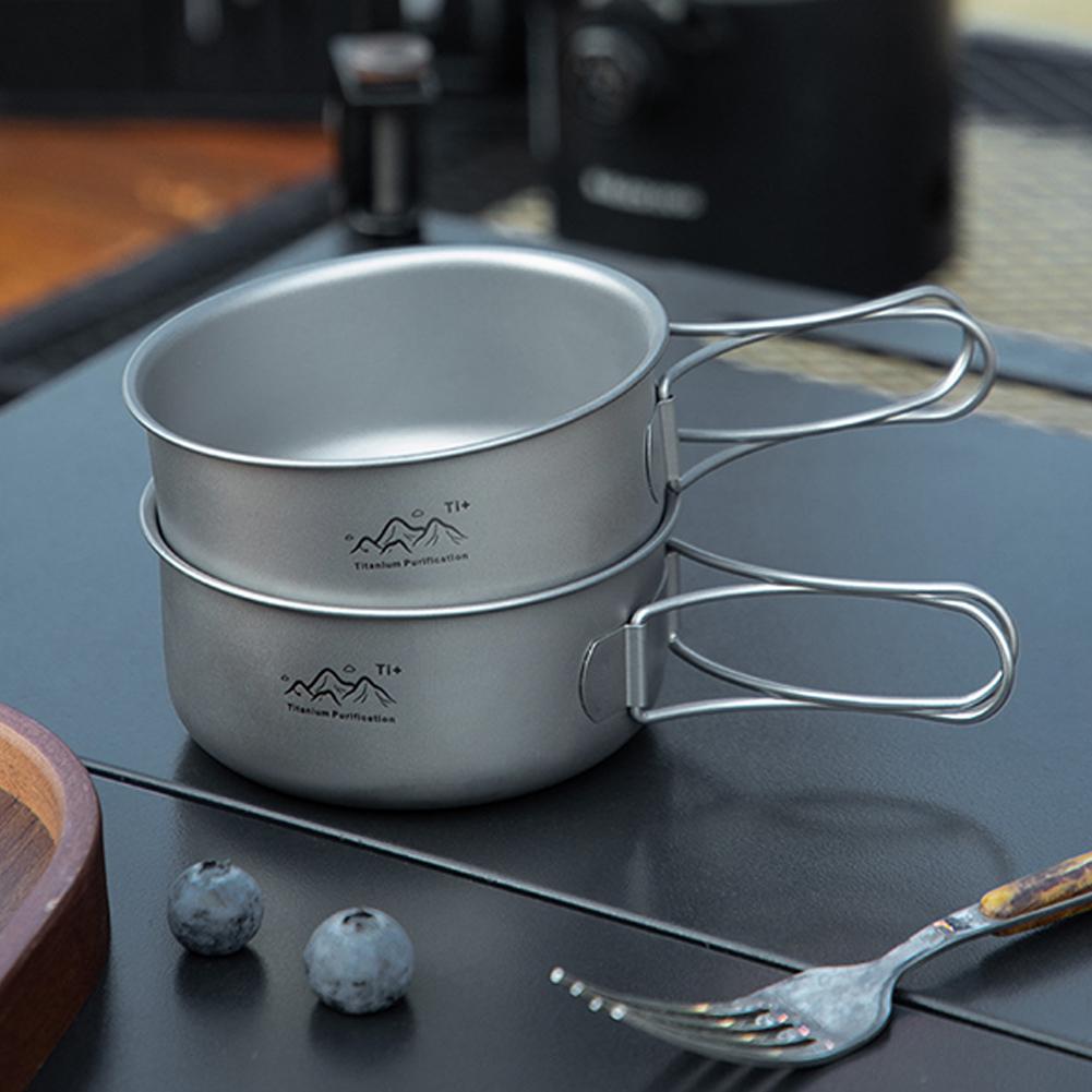 초경량 티타늄 백패킹 조리기구, 야외 하이킹 요리를 위 - Camping Cooking Kettle 리뷰 및 가격