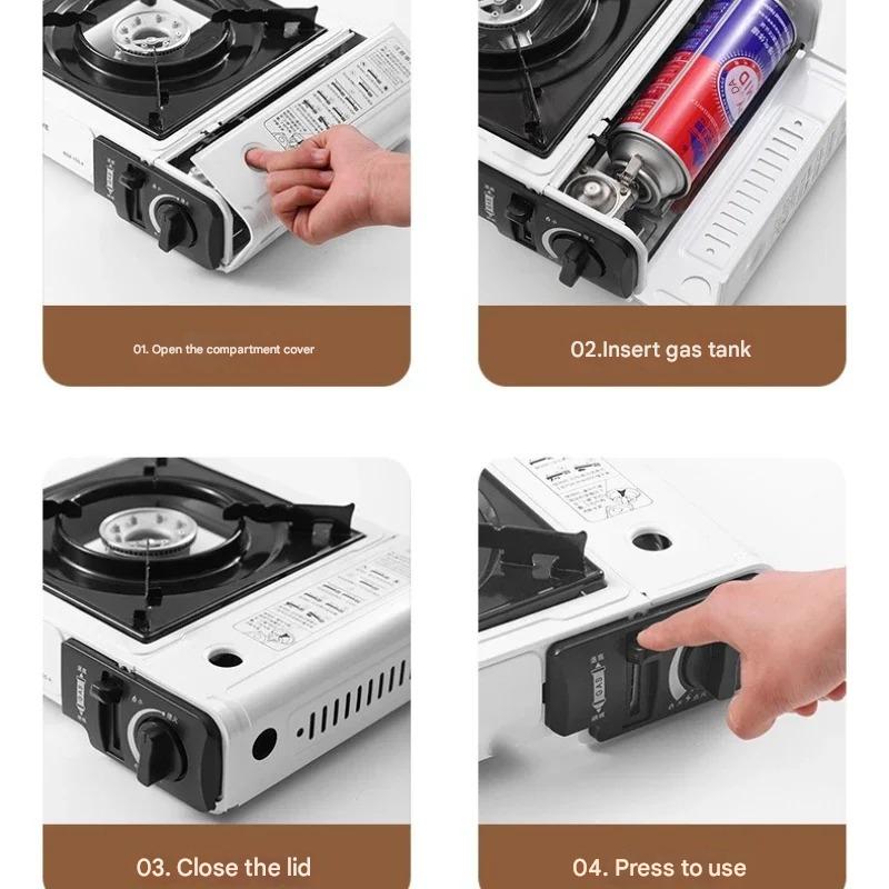 2025 휴대용 야외 카세트 스토브 부탄 가스 스토브  - Camping Lightweight Cooking Pot 리뷰 및 가격