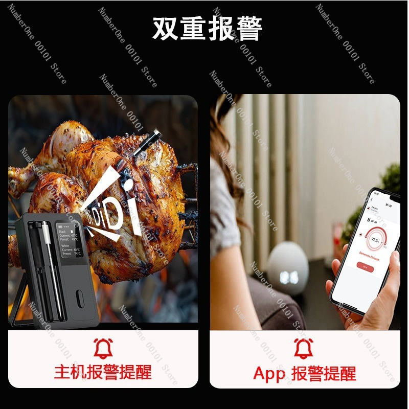무선 블루투스 디지털 디스플레이 고기 온도계, 바베큐  - Meat Thermometer Camp 리뷰 및 가격