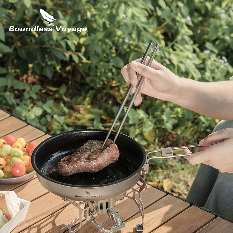 Boundless Voyage 티타늄 디너 세트, 캠핑 - Camping Cooking Cutlery Set 리뷰 및 가격
