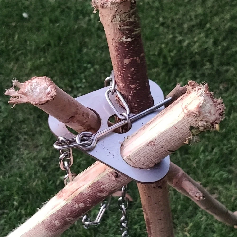 야외 바베큐 삼각대 휴대용 분리형 교수형 랙 스테인레스 - Camping Hanging Cooking Pot 리뷰 및 가격