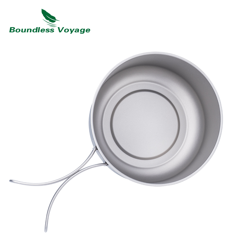 Boundless Voyage 티타늄 캠핑 냄비, 뚜껑 - Camping Cooking Tin 리뷰 및 가격