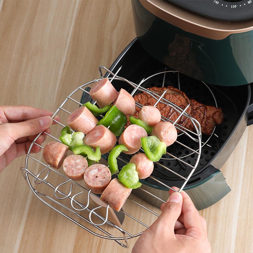 에어프라이어 오븐용 에어프라이어 랙, 다용도 스테인리스 - Camping Cooking Grate 리뷰 및 가격