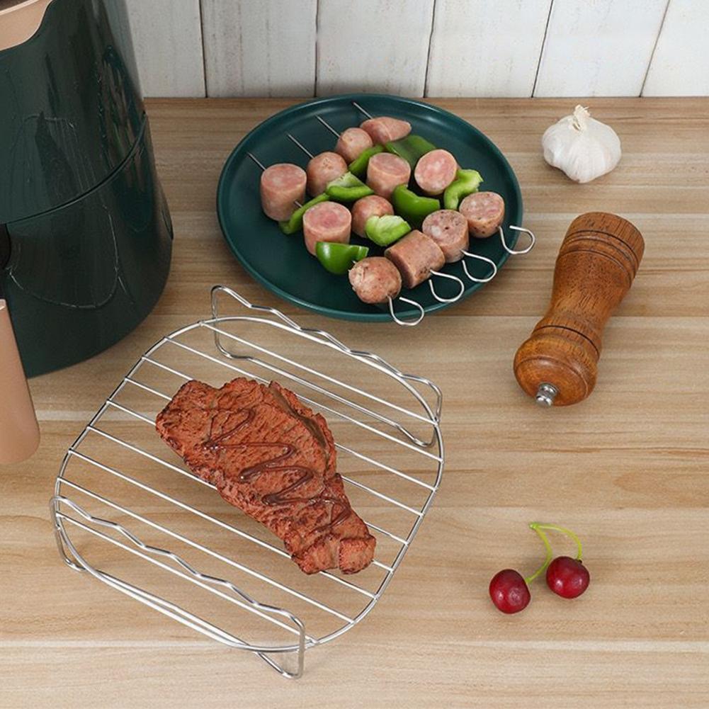 에어프라이어 오븐용 에어프라이어 랙, 다용도 스테인리스 - Camping Cooking Grate 리뷰 및 가격