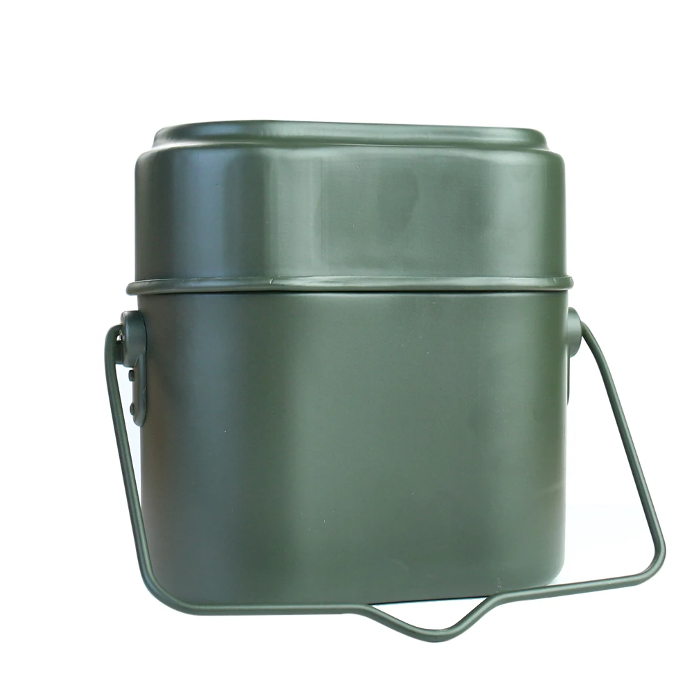 휴대용 합금 냄비와 그릇 도시락 세트 가볍고 내구성 있 - Camping Lightweight Cooking Pot 리뷰 및 가격