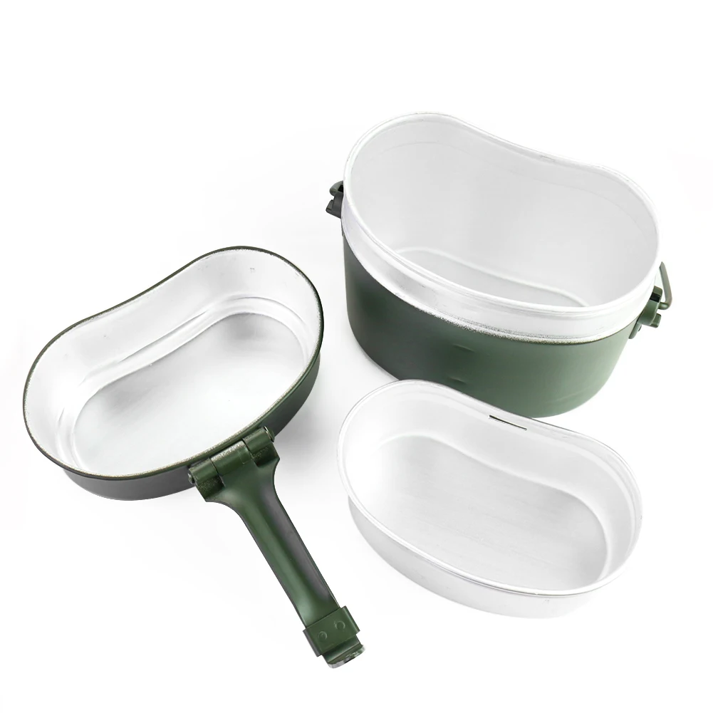 휴대용 합금 냄비와 그릇 도시락 세트 가볍고 내구성 있 - Camping Lightweight Cooking Pot 리뷰 및 가격
